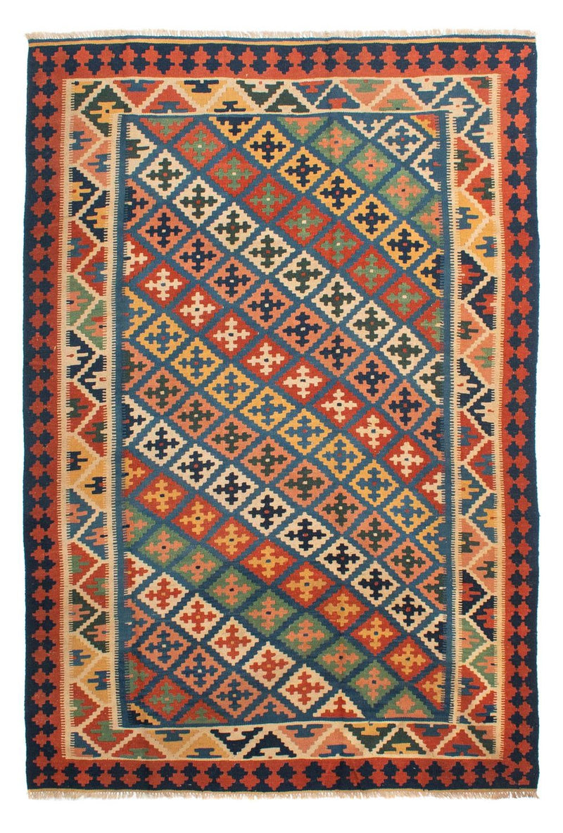Kelim-tæppe - orientalsk - 273 x 191 cm - flerfarvet