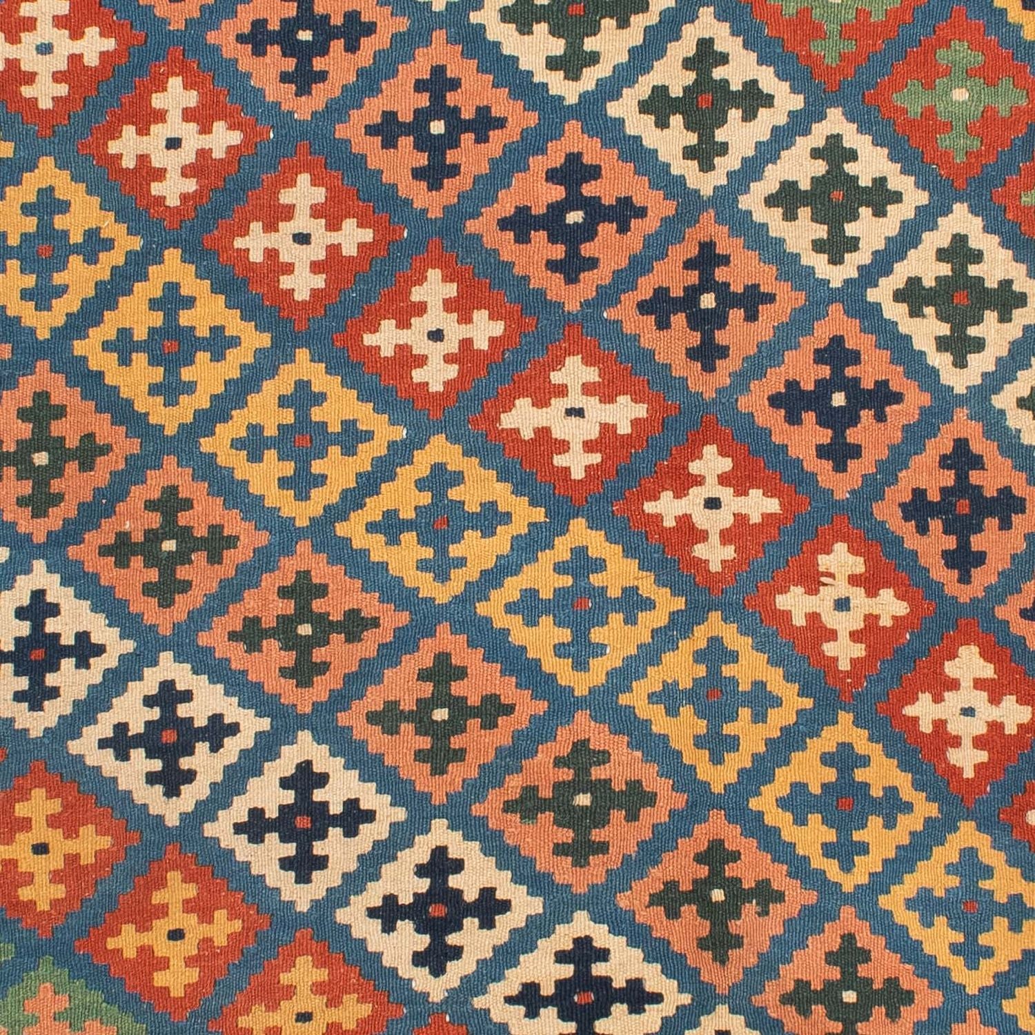 Kelim-tæppe - orientalsk - 273 x 191 cm - flerfarvet