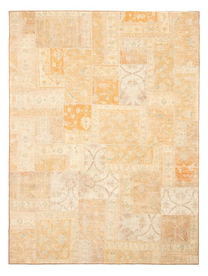 Patchwork-tæppe - 281 x 208 cm - flerfarvet