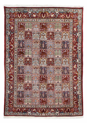 Persisk tæppe - Classic - 196 x 142 cm - mørkerød