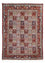 Persisk tæppe - Classic - 196 x 142 cm - mørkerød