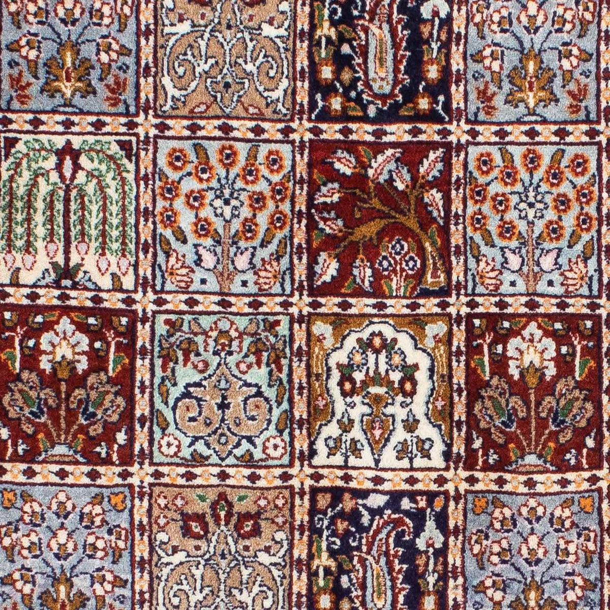 Persisk tæppe - Classic - 196 x 142 cm - mørkerød