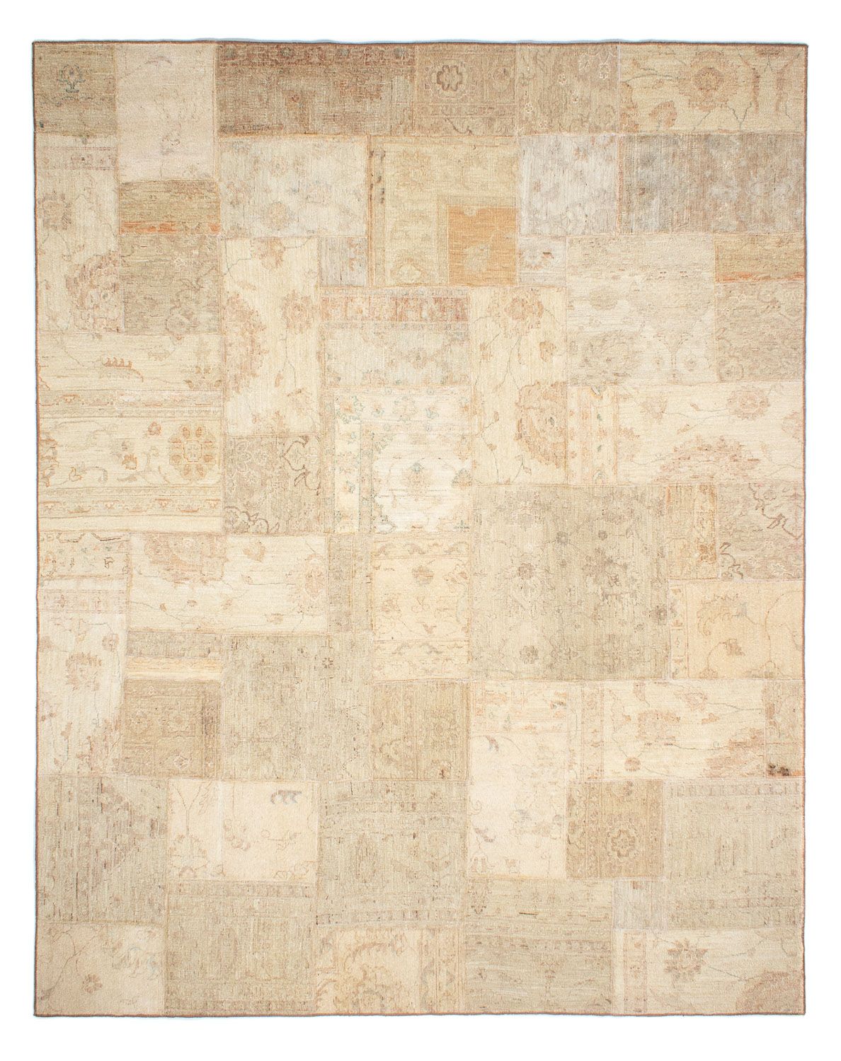 Patchwork-tæppe - 299 x 236 cm - flerfarvet