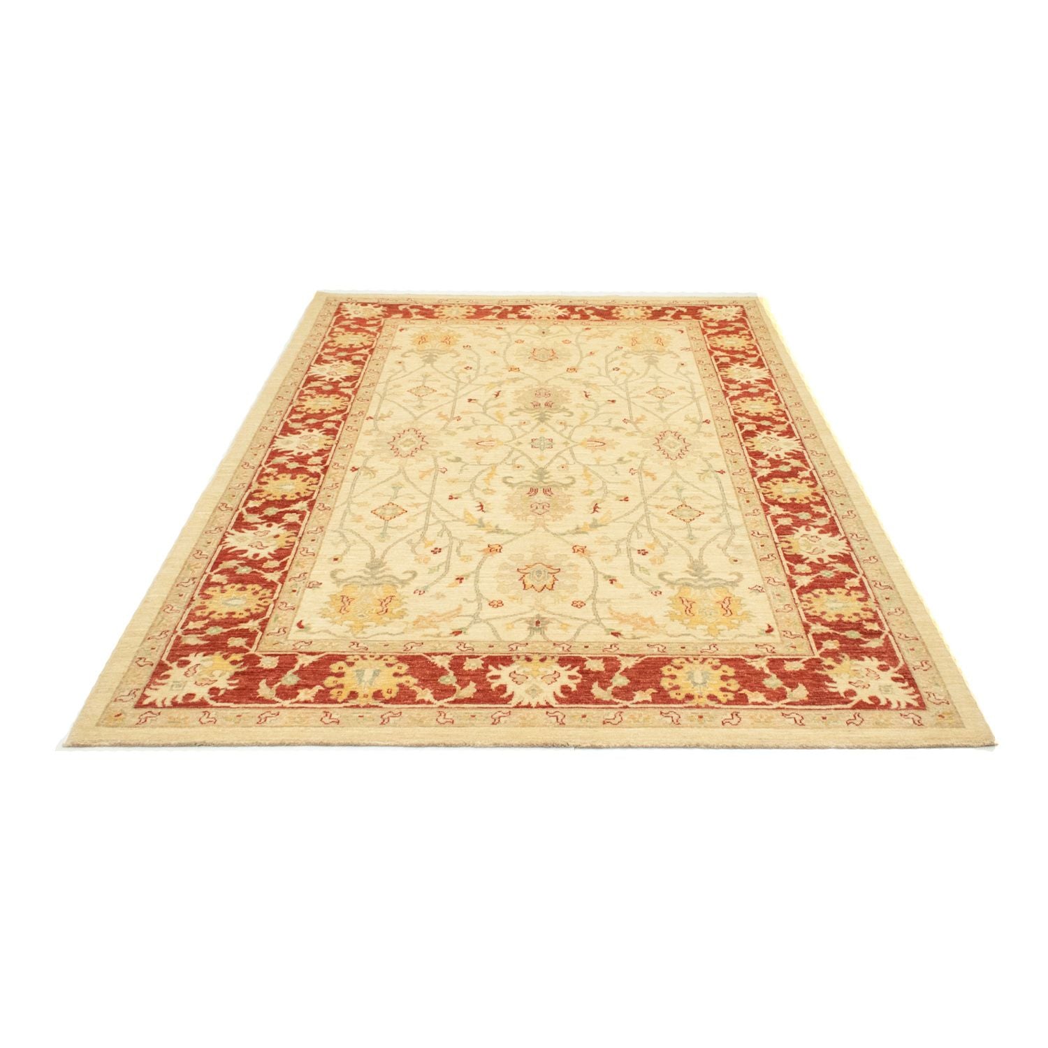 Persisk tæppe - Tabriz - 234 x 169 cm - beige
