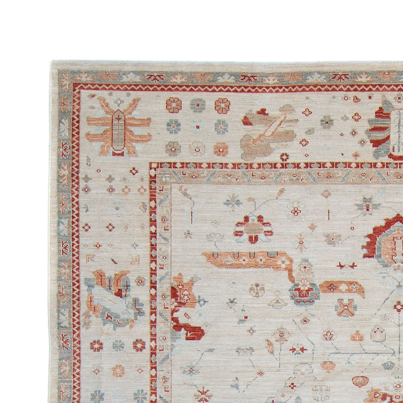 Ushak Tæppe 342x252cm - Orientalsk tæppe