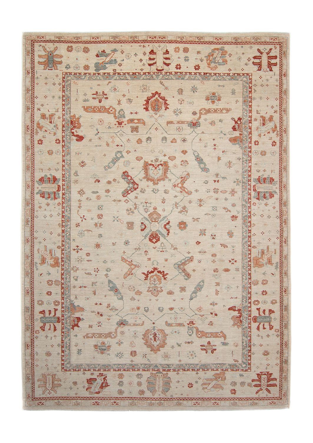 Ziegler Carpet - Usak - 342 x 245 cm - beige