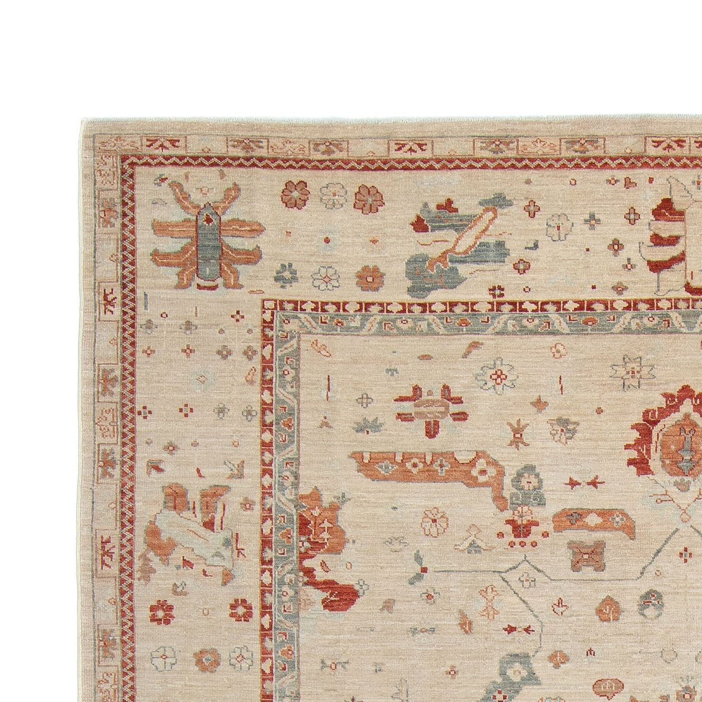 Usak Tæppe 342x245cm - Orientalsk tæppe