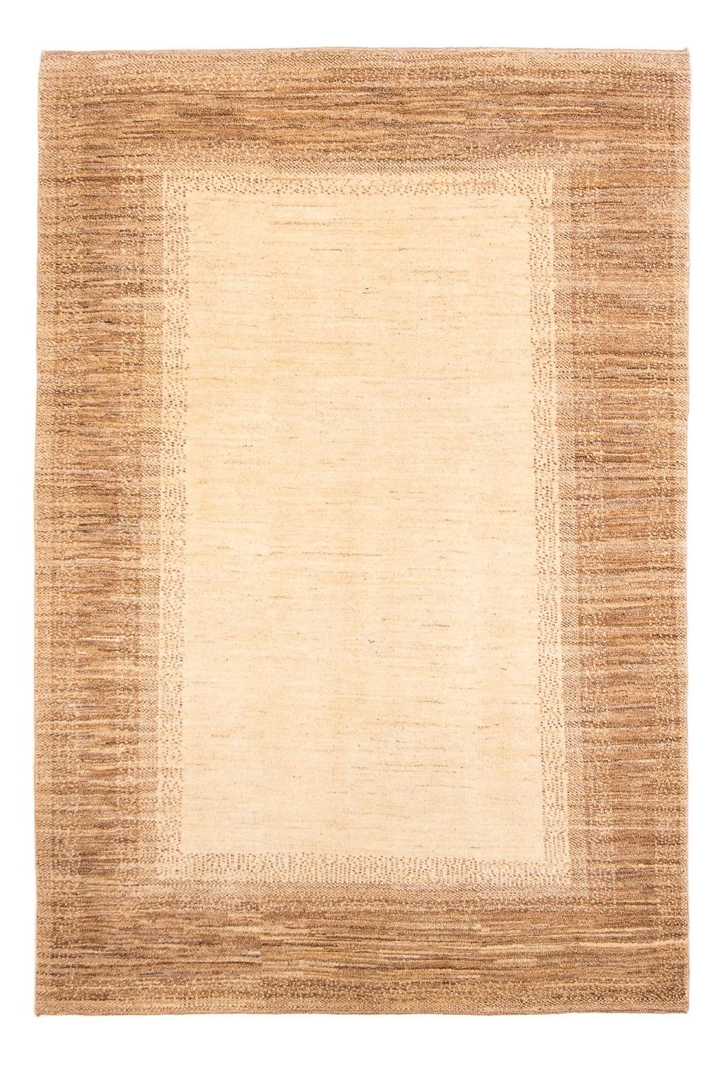 Gabbeh-tæppe - Persisk - 209 x 146 cm - beige