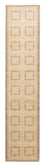 Løber Gabbeh Tæppe - Loribaft Persisk - 345 x 75 cm - beige