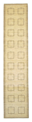 Løber Gabbeh-tæppe - Persisk - 345 x 75 cm - beige