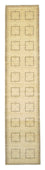 Løber Gabbeh-tæppe - Persisk - 345 x 75 cm - beige