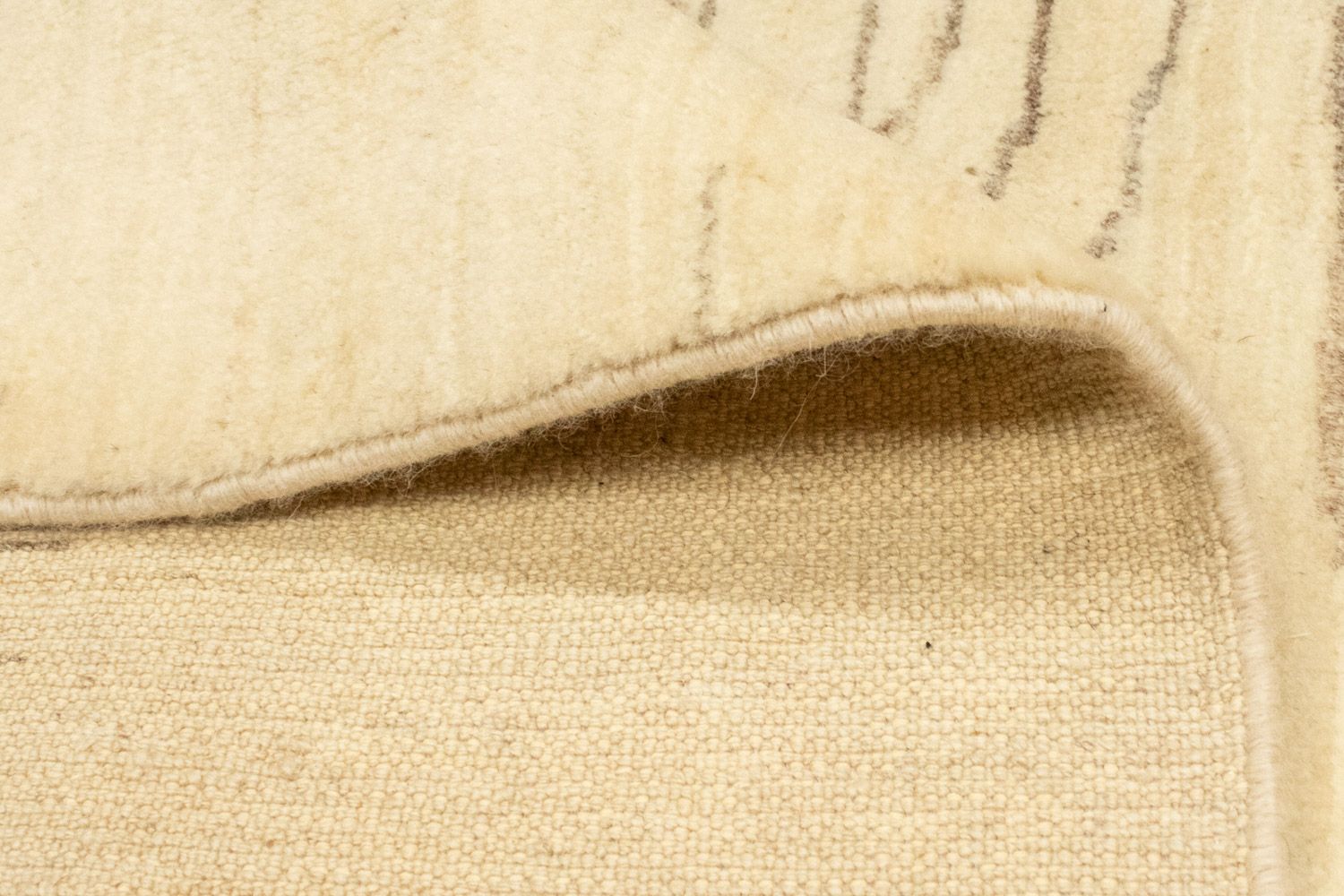 Gabbeh-tæppe - Persisk - 240 x 178 cm - beige