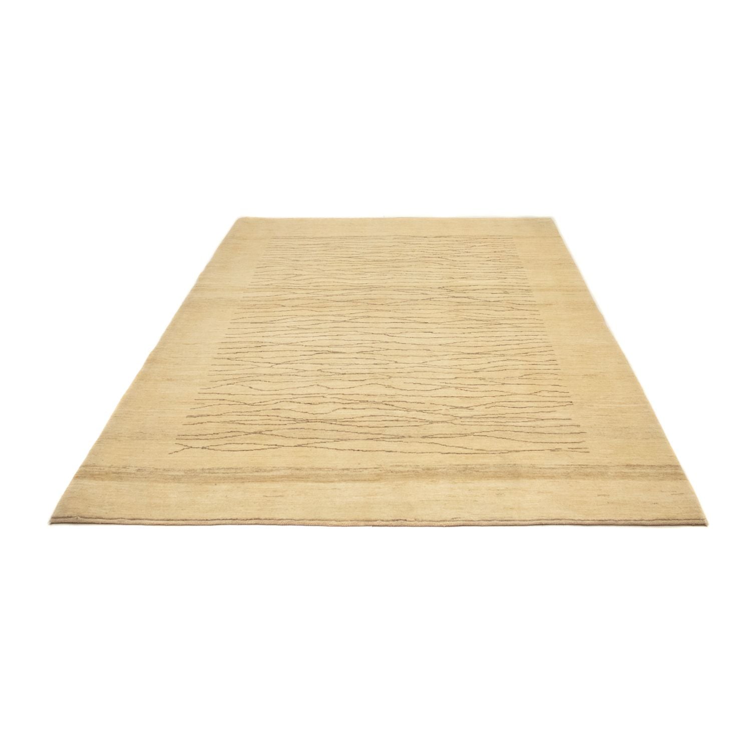 Gabbeh-tæppe - Persisk - 240 x 178 cm - beige