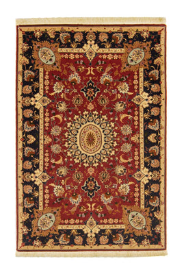Persisk tæppe - Tabriz - Royal - 207 x 148 cm - rød