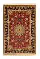 Tabriz - 50 Raj Tæppe 207x148cm - Persisk tæppe