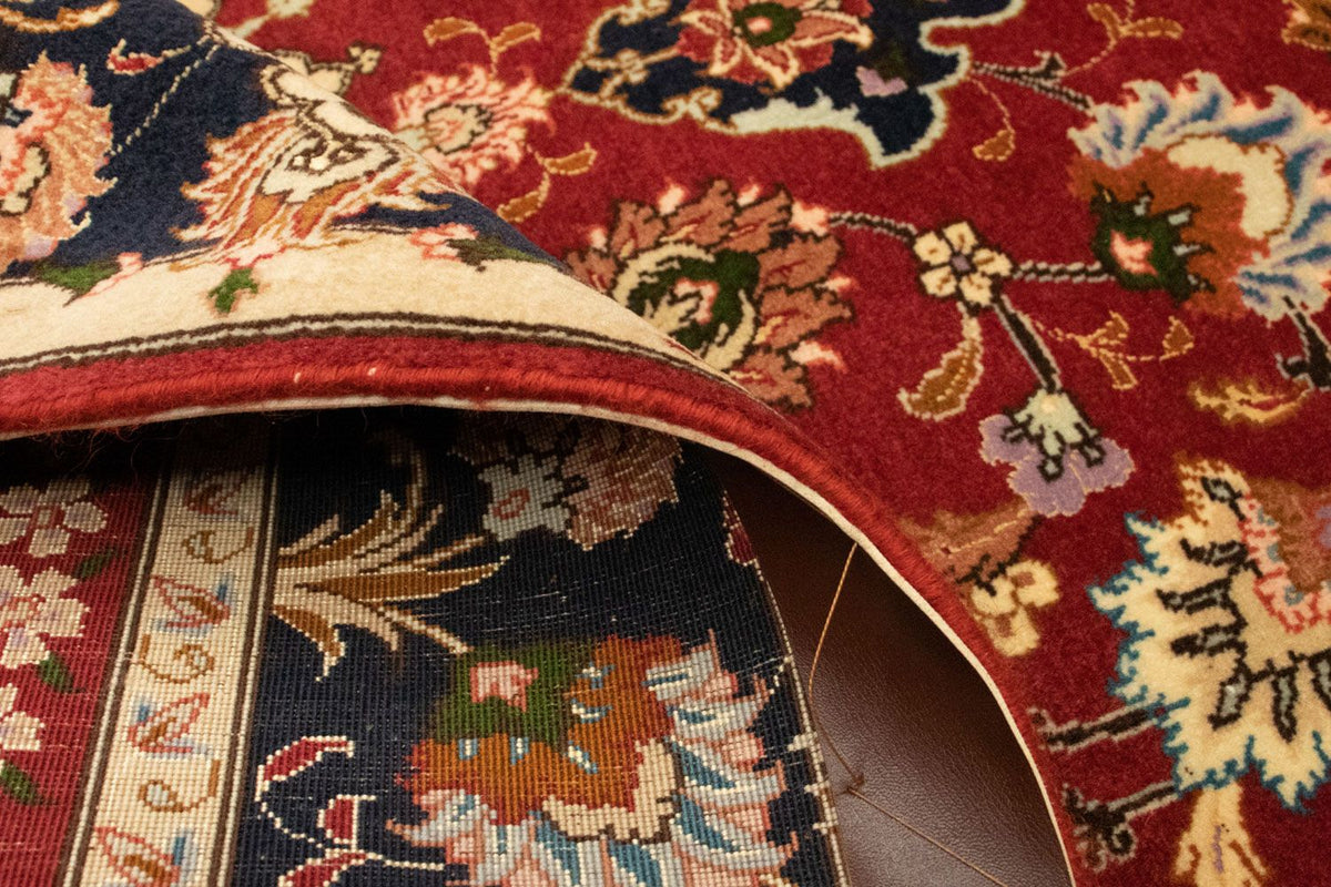 Persisk tæppe - Tabriz - Royal - 207 x 148 cm - rød