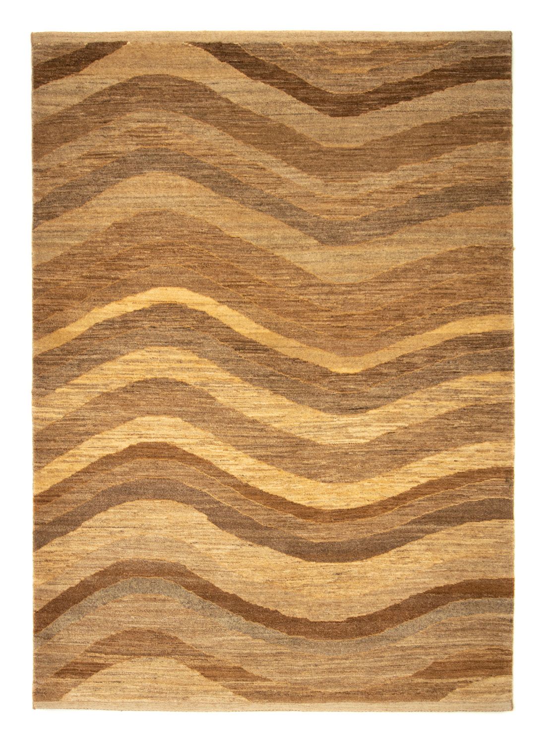 Gabbeh-tæppe - Persisk - 242 x 178 cm - flerfarvet