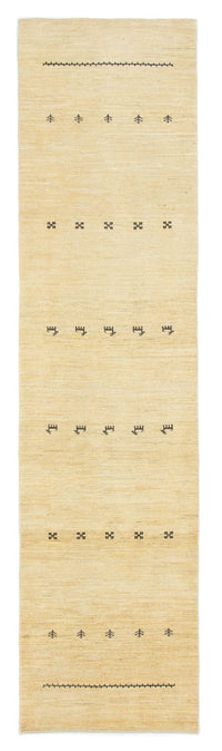 Løber Gabbeh-tæppe - Persisk - 334 x 83 cm - beige