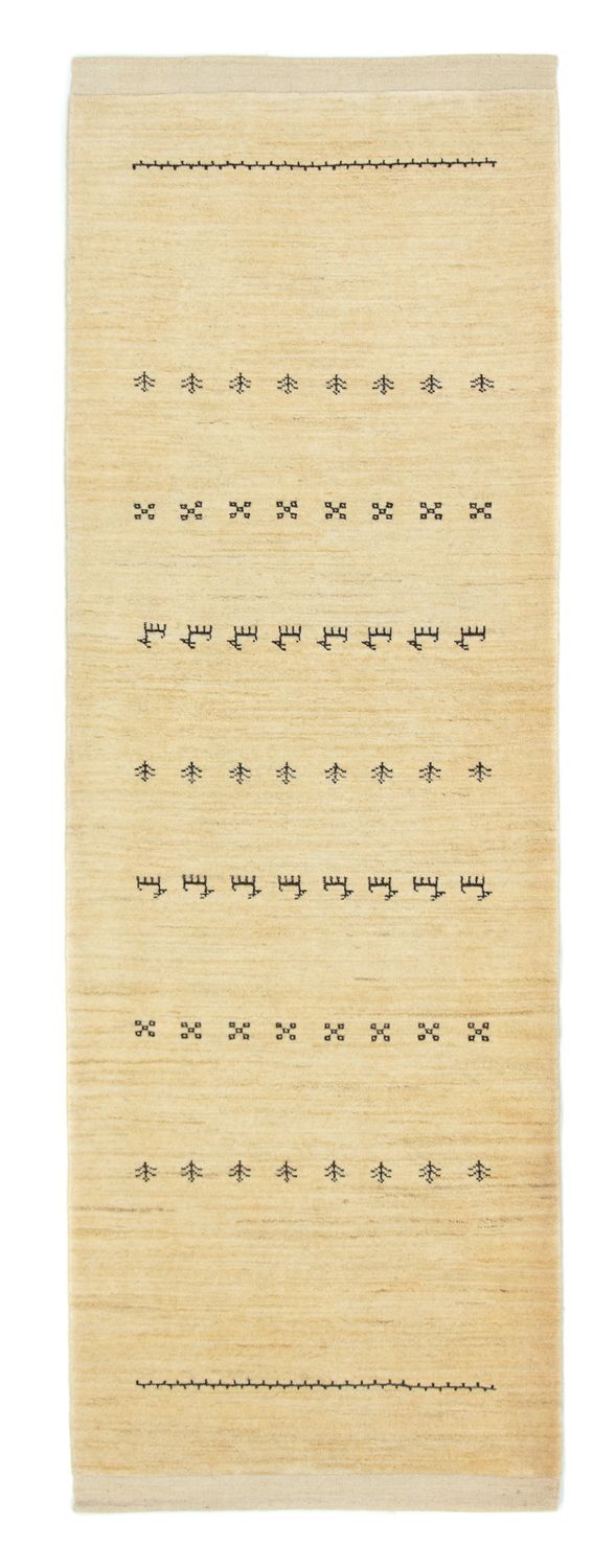 Løber Gabbeh-tæppe - Persisk - 255 x 85 cm - flerfarvet