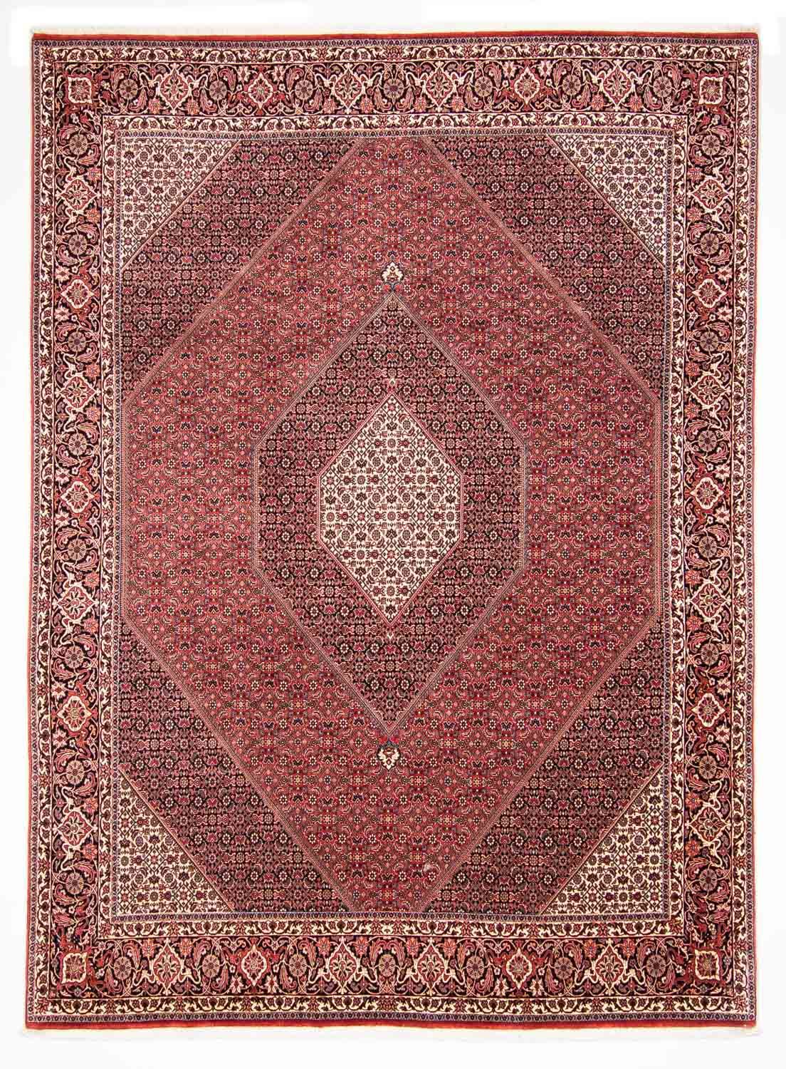 Persisk tæppe - Bijar - 310 x 250 cm - rød