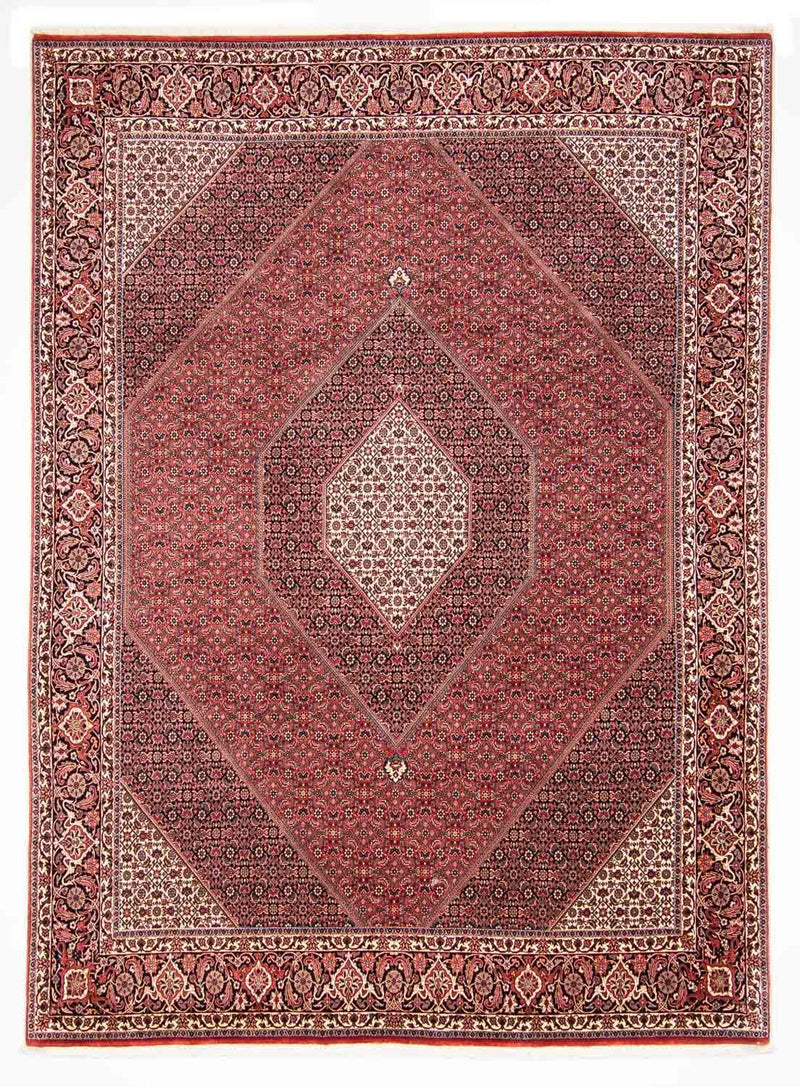 Persisk tæppe - Bijar - 310 x 250 cm - rød