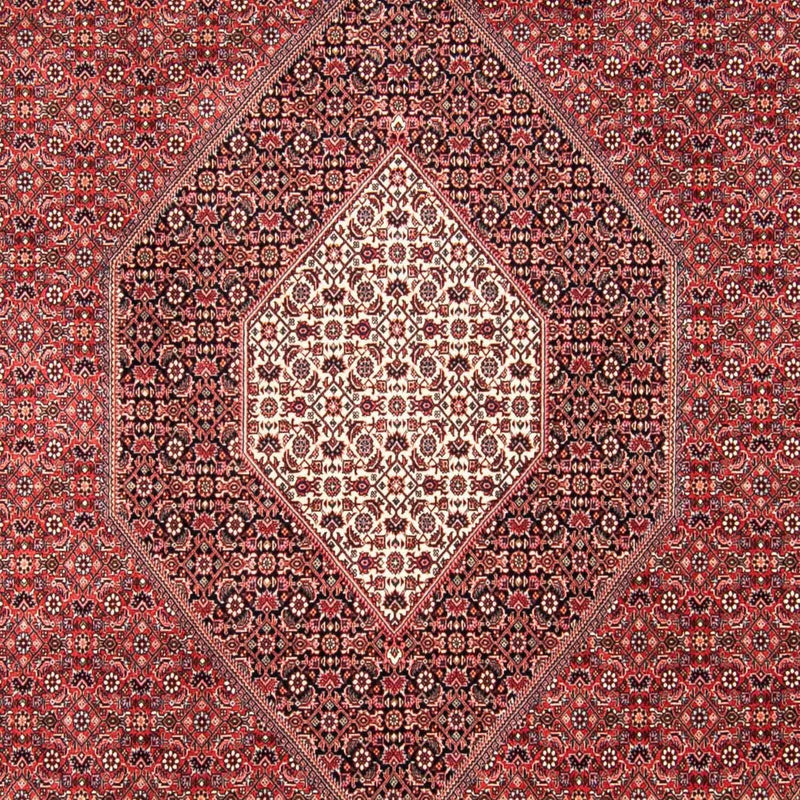 Persisk tæppe - Bijar - 310 x 250 cm - rød