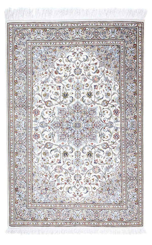 Persisk tæppe - Ghom - 121 x 80 cm - beige