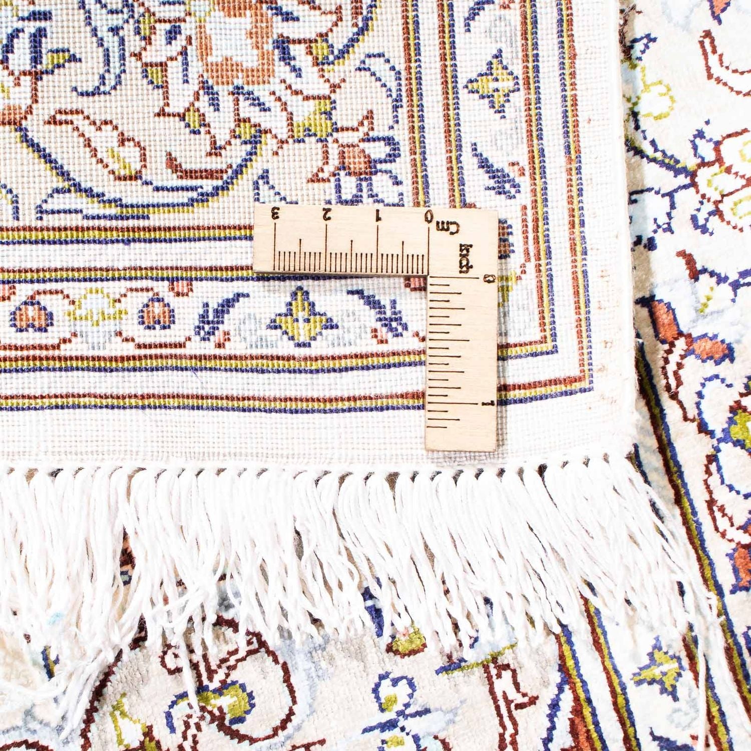 Persisk tæppe - Ghom - 121 x 80 cm - beige