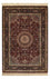 Silketæppe - China Silk - 183 x 122 cm - mørkerød
