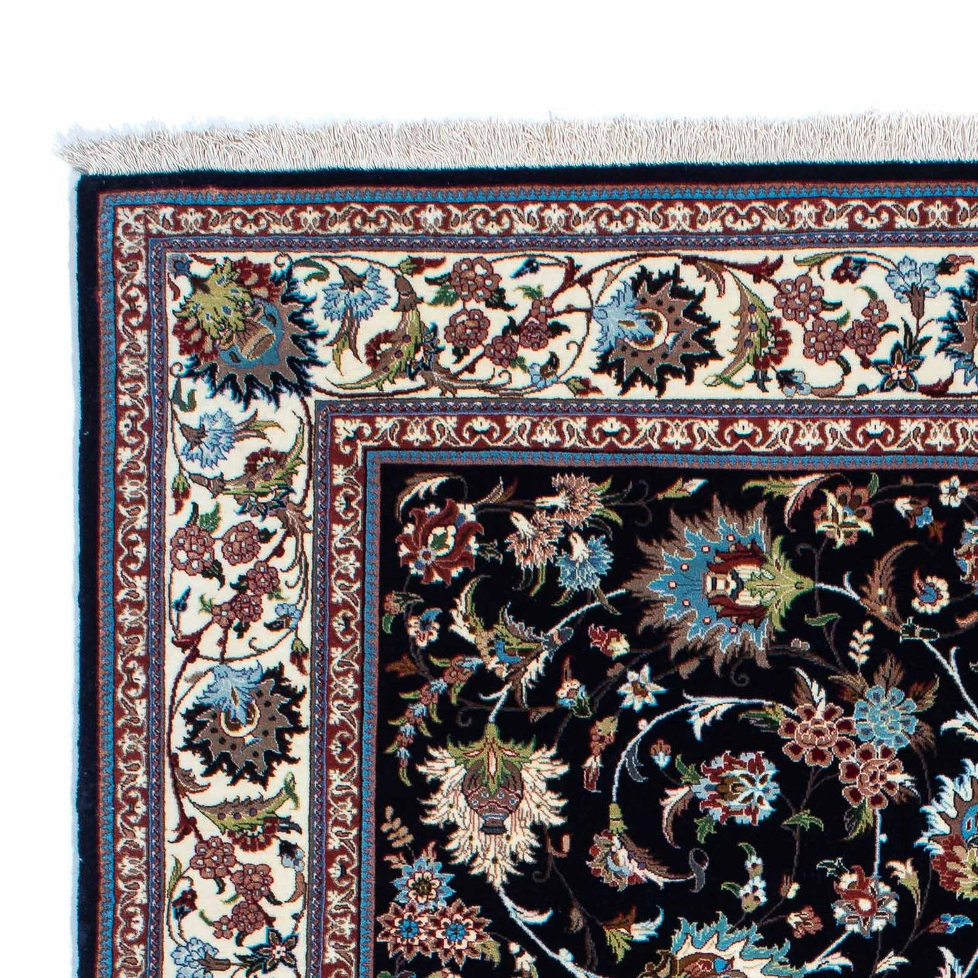 Qom Tæppe 210x140cm - Persisk tæppe