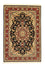 Persisk tæppe - Ghom - 157 x 105 cm - sort