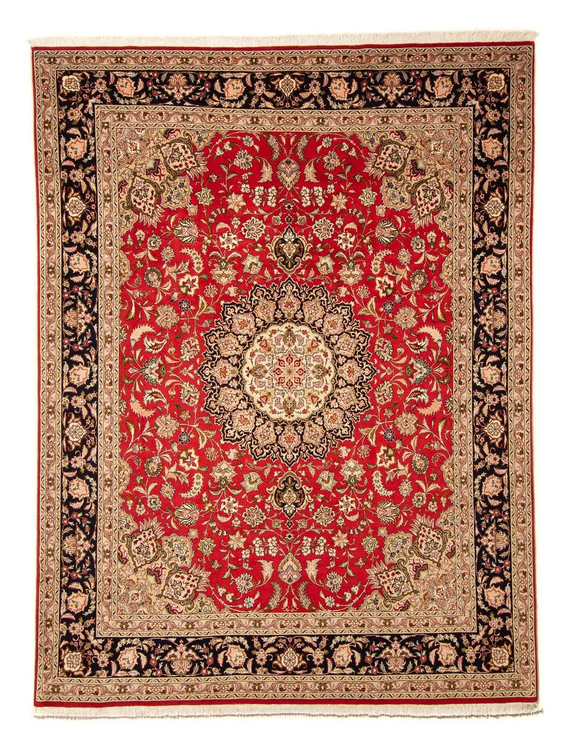 Persisk tæppe - Tabriz - Royal - 268 x 204 cm - rød