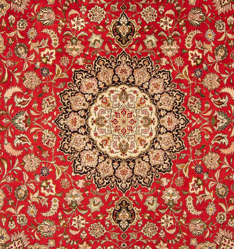 Persisk tæppe - Tabriz - Royal - 268 x 204 cm - rød
