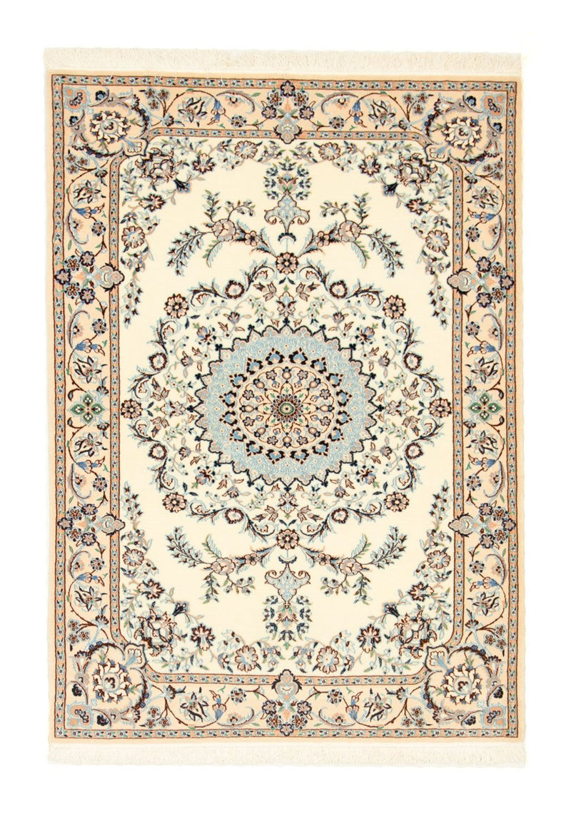 Persisk tæppe - Nain - Premium - 146 x 98 cm - beige