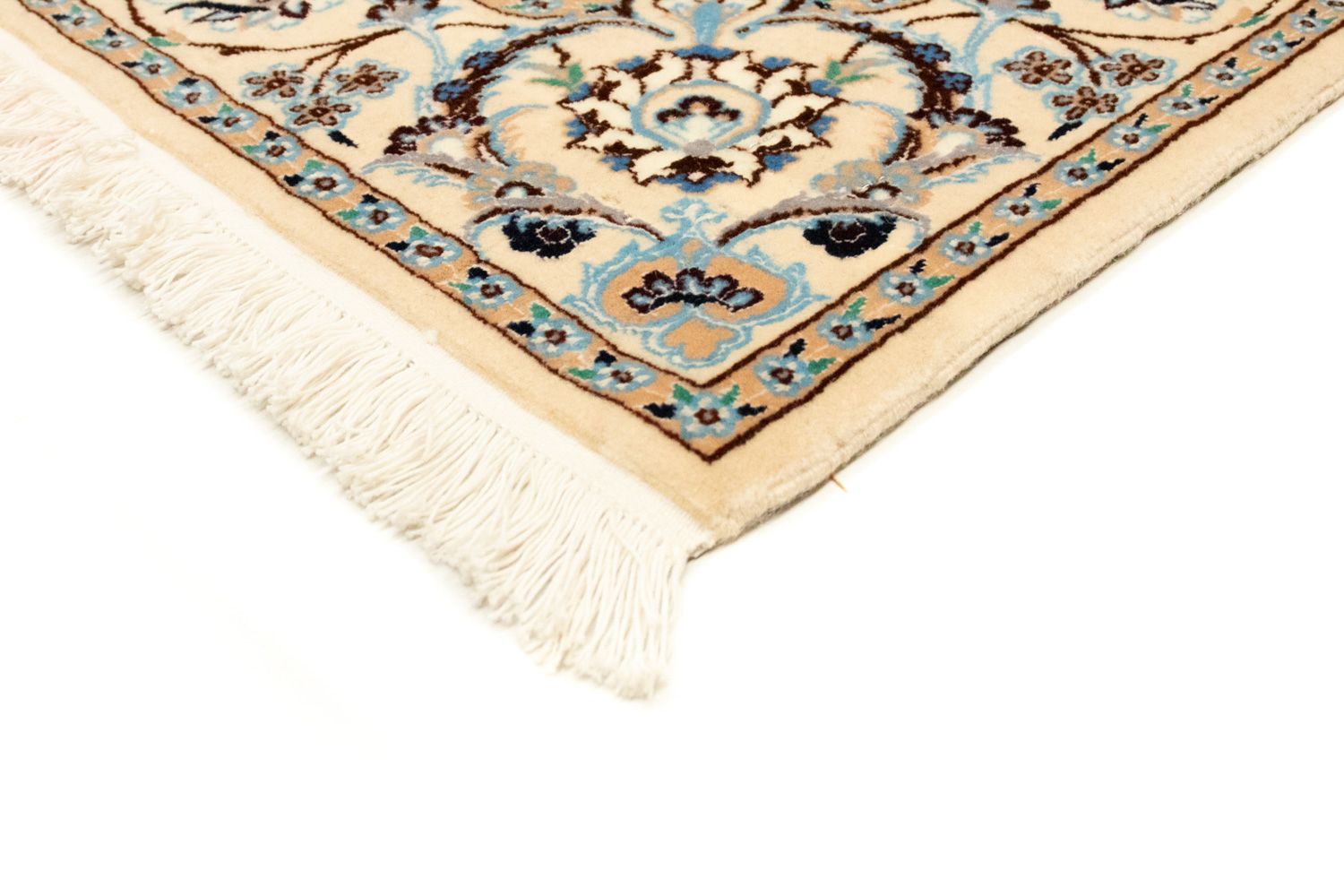 Persisk tæppe - Nain - Premium - 146 x 98 cm - beige