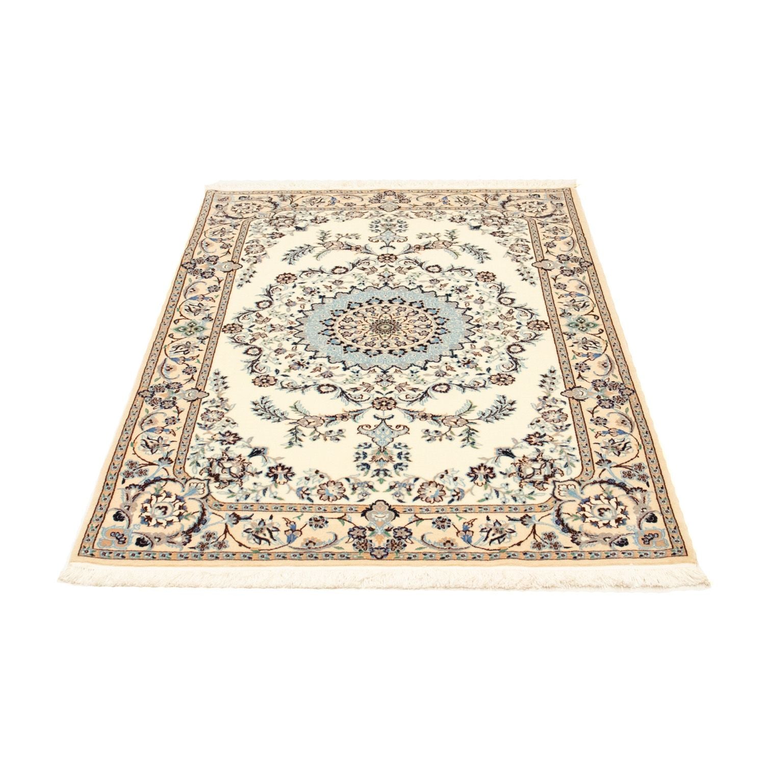 Persisk tæppe - Nain - Premium - 146 x 98 cm - beige