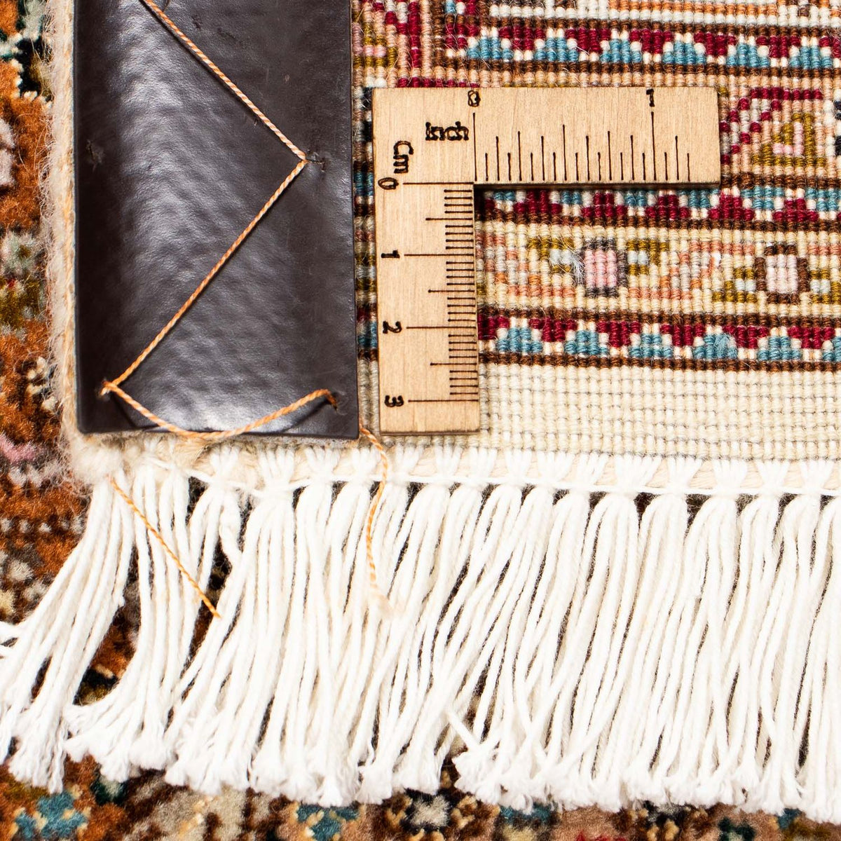 Persisk tæppe - Tabriz - 392 x 302 cm - lys brun