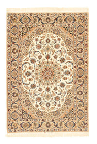 Persisk tæppe - Isfahan - Premium - 163 x 111 cm - beige
