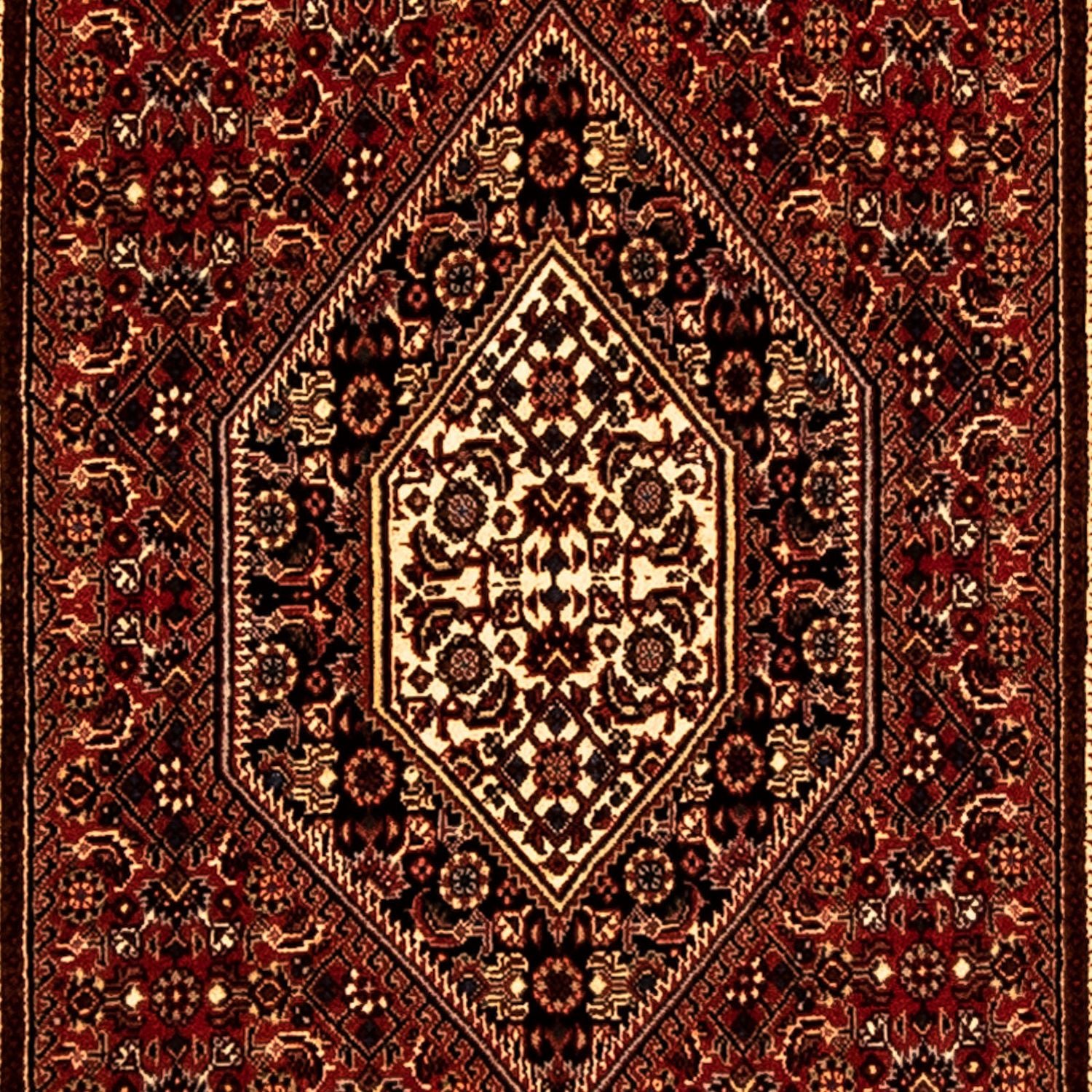 Løber Persisk tæppe - Bijar - 250 x 73 cm - flerfarvet