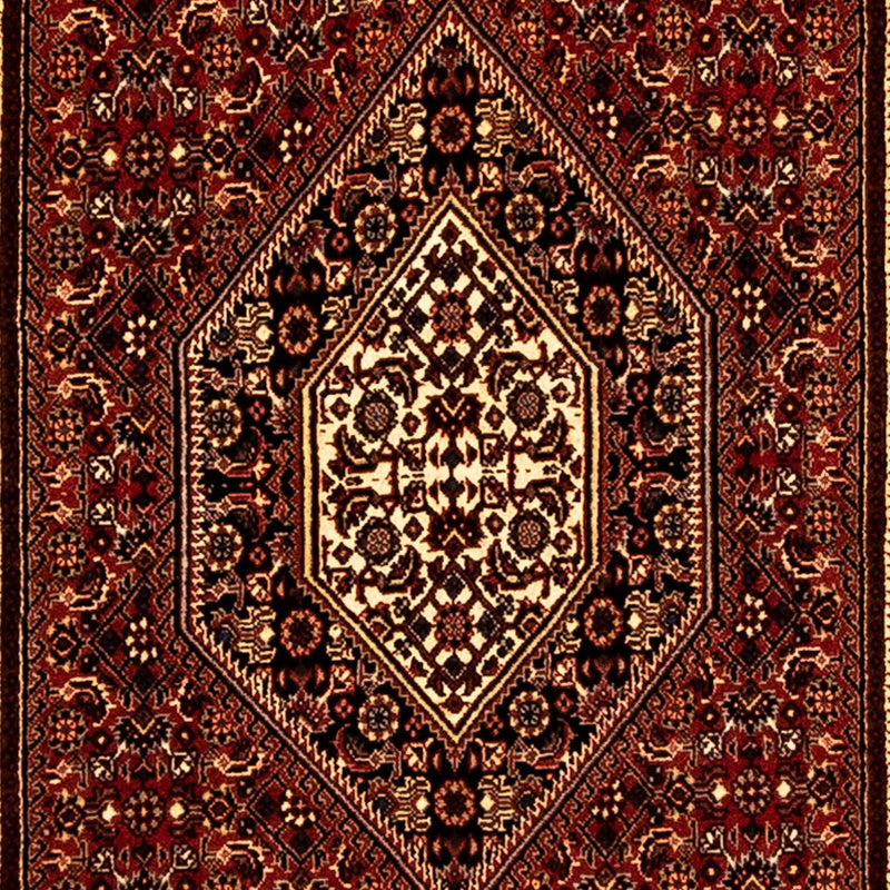 Løber Persisk tæppe - Bijar - 250 x 73 cm - flerfarvet