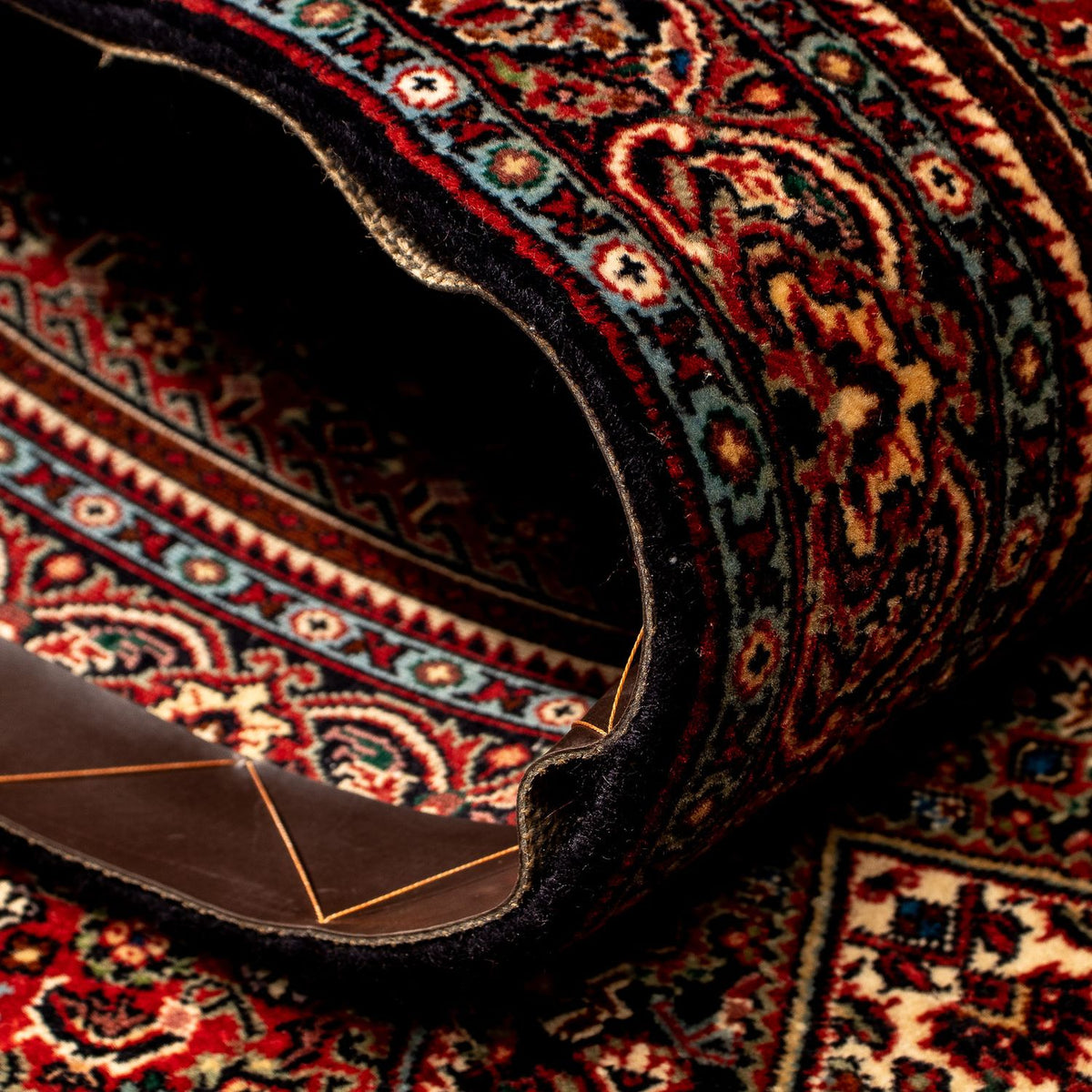 Løber Persisk tæppe - Bijar - 250 x 73 cm - flerfarvet