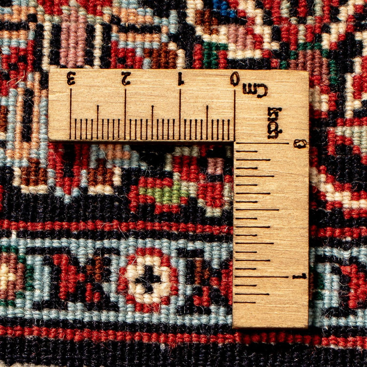 Løber Persisk tæppe - Bijar - 250 x 73 cm - flerfarvet