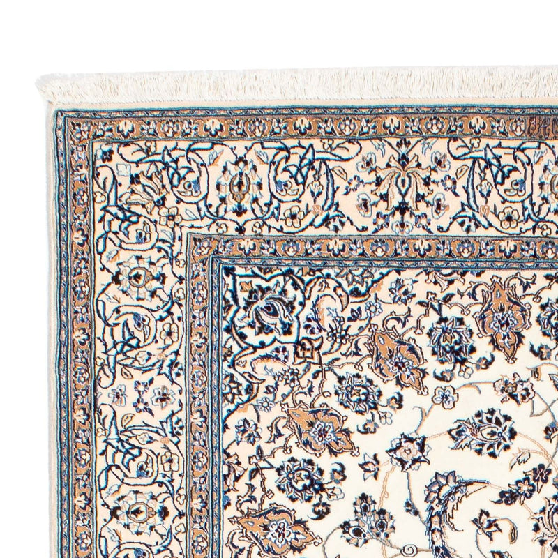 Persisk tæppe - Nain - Premium - 209 x 130 cm - beige