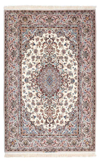 Persisk tæppe - Isfahan - Premium - 201 x 130 cm - beige