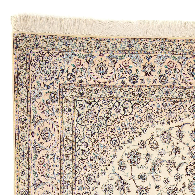 Persisk tæppe - Nain - Premium - 262 x 209 cm - beige
