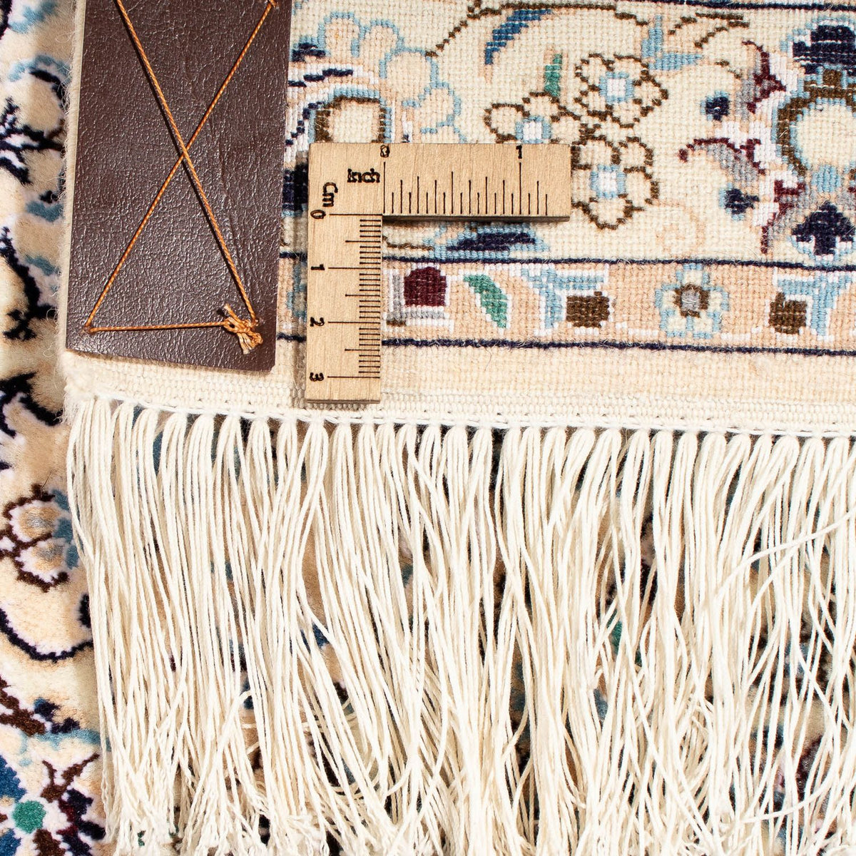 Persisk tæppe - Nain - Premium - 262 x 209 cm - beige