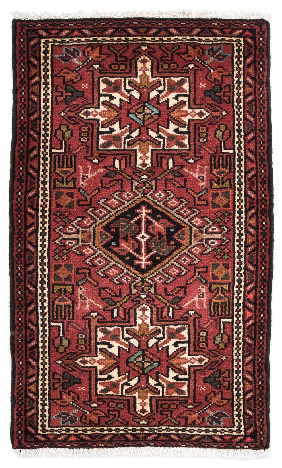 Persisk tæppe - Nomadisk - 110 x 65 cm - brun