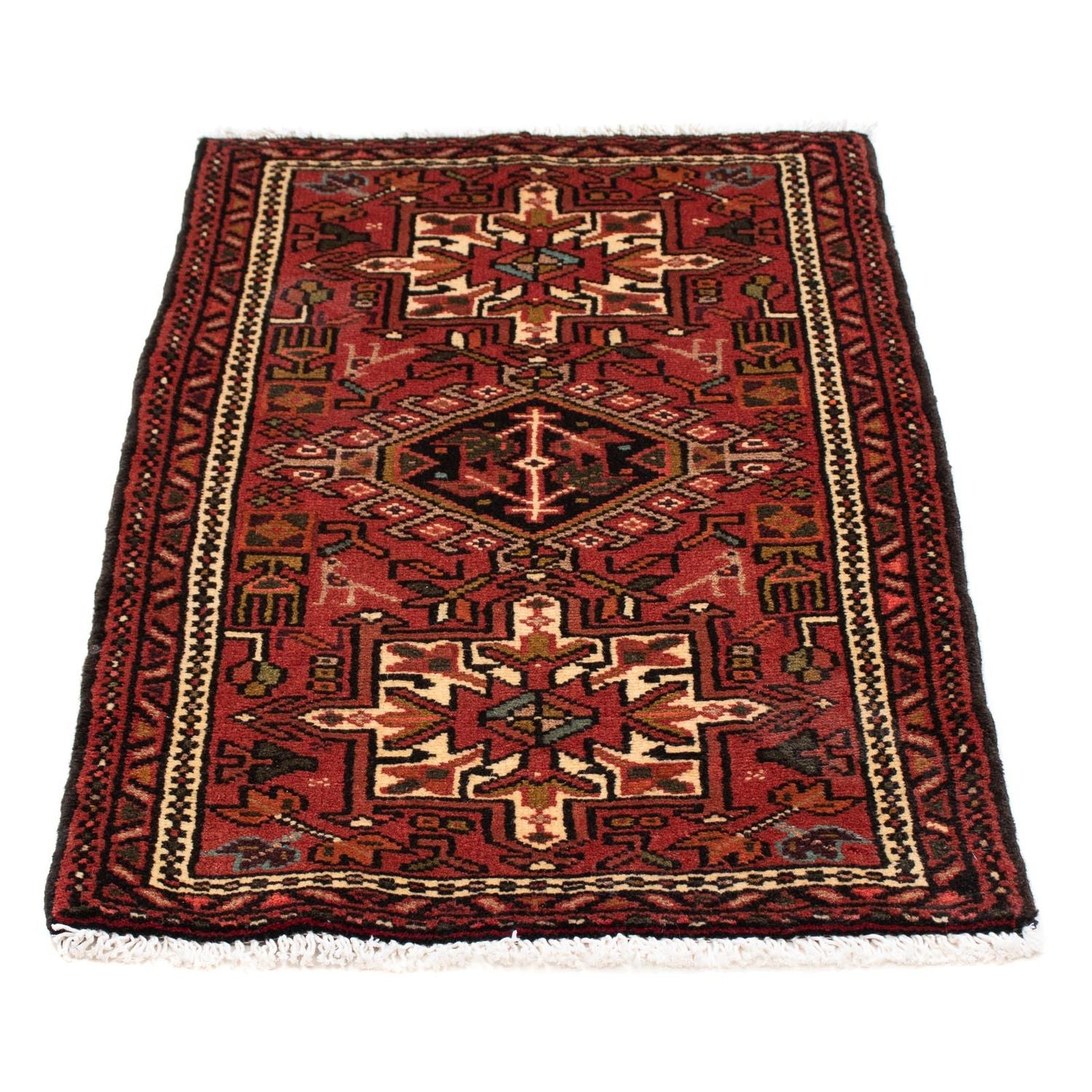 Persisk tæppe - Nomadisk - 110 x 65 cm - brun