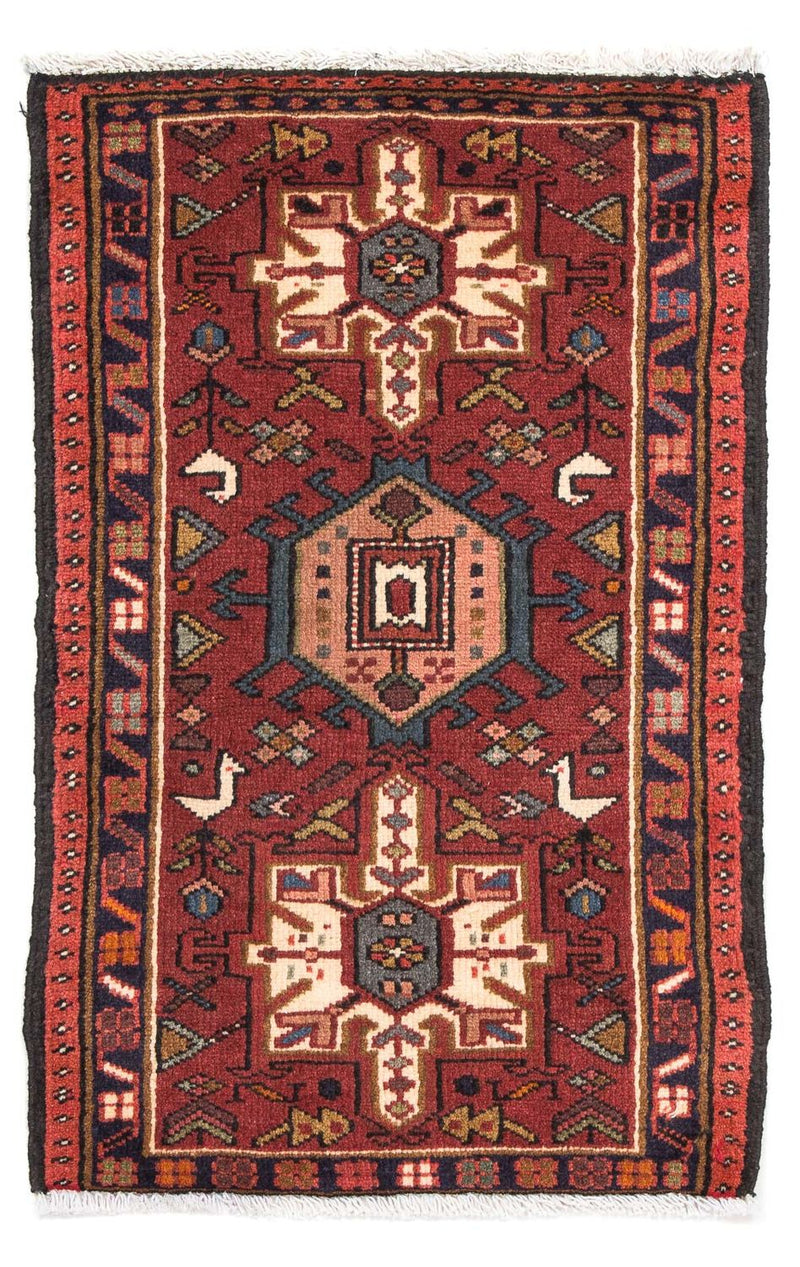 Persisk tæppe - Nomadisk - 96 x 60 cm - brun