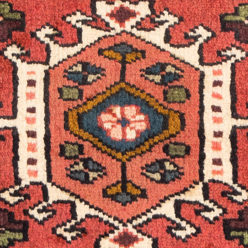 Persisk tæppe - Nomadisk - 100 x 65 cm - lysrød